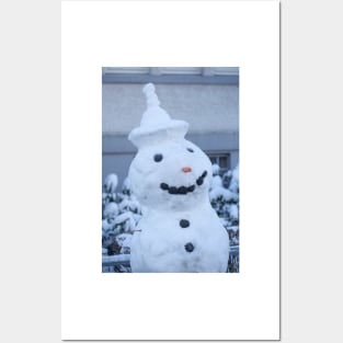 Snowman Posters and Art